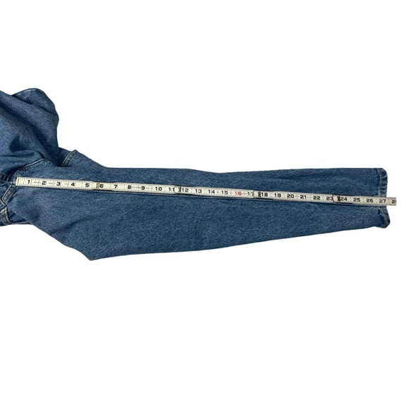 Vintage GUESS Georges Marciano High Waist Jeans w/ Ankle Zippers Sz 30 USA Made - Picture 4 of 16